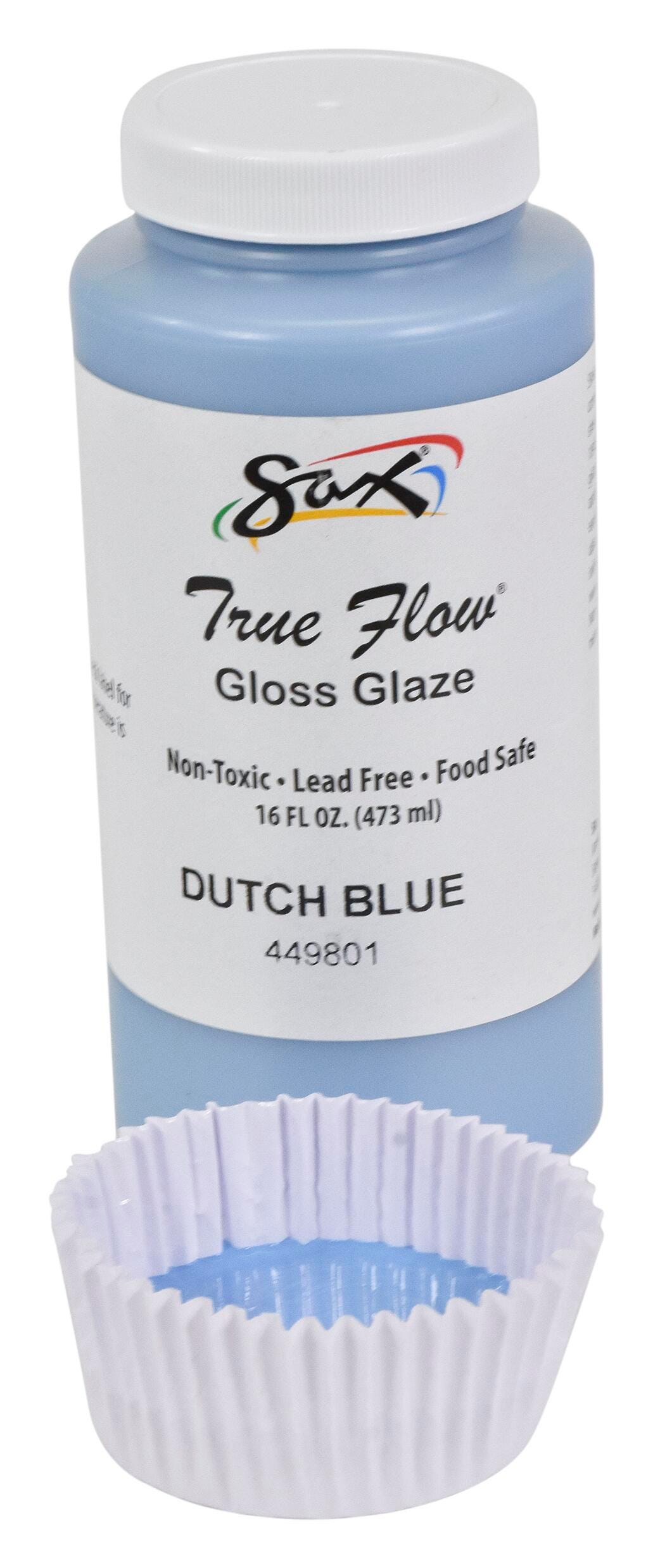 Sax Gloss Glaze, Dutch Blue, 1 Pint | School Specialty